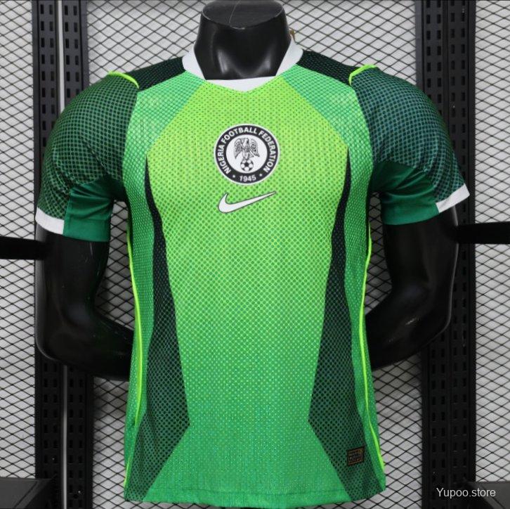 Camiseta de fútbol Nigeria 2026/27 LOCAL MANGA CORTA VERSION JUGADOR